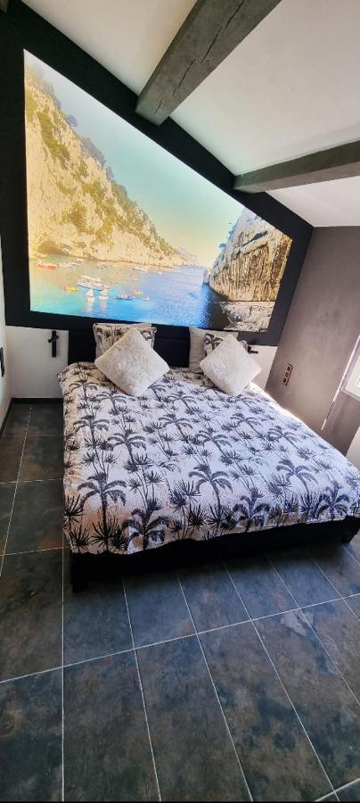 Reves De Vie, Appartement Vue Mer, Grande Piscine Privee , Spa Privatif 카시스 외부 사진
